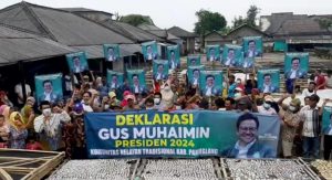 Nelayan Tradisional Pandeglang Deklarasikan Gus Muhaimin Jadi Presiden 2024