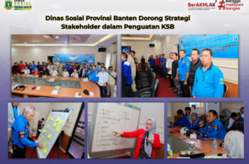 Dinas Sosial Provinsi Banten Perkuat Kolaborasi Stakeholder dalam Penguatan Kampung Siaga Bencana