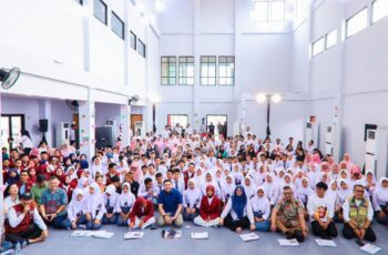 Sekda Tangsel Dampingi Seskab dan Mensos Tinjau Sekolah Rakyat Menengah Atas di Serpong Utara