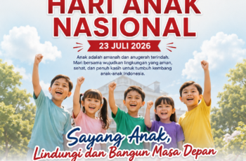 DPRD Kabupaten Serang Mengucapkan Selamat Hari Anak Nasional Tahun 2026