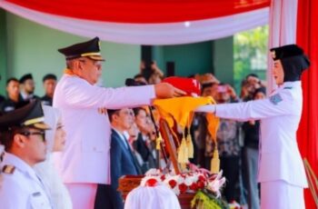 Pemkot Tangerang Selatan Kobarkan Semangat Kemerdekaan dalam Upacara HUT ke-81 RI di Yonkav 9/Seram