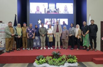 Gilang Muhammad Iqbal Juara Sayembara Desain Batik Khas Tangsel 2026 lewat Karya “Ming Galih Gaya”