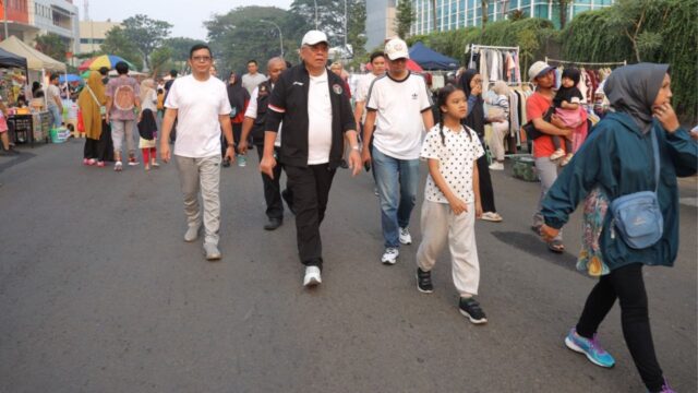 Dari Olahraga hingga UMKM, Wali Kota Tangsel Semarakkan CFD BSD