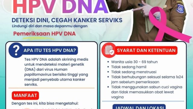 Cegah Kanker Serviks, Pemkot Tangsel Sediakan Tes HPV DNA Gratis di 35 Puskesmas
