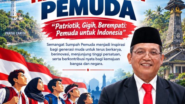 Dinas Pendidikan, Kepemudaan dan Olahraga Kabupaten Pandeglang : Selamat Hari Sumpah Pemuda